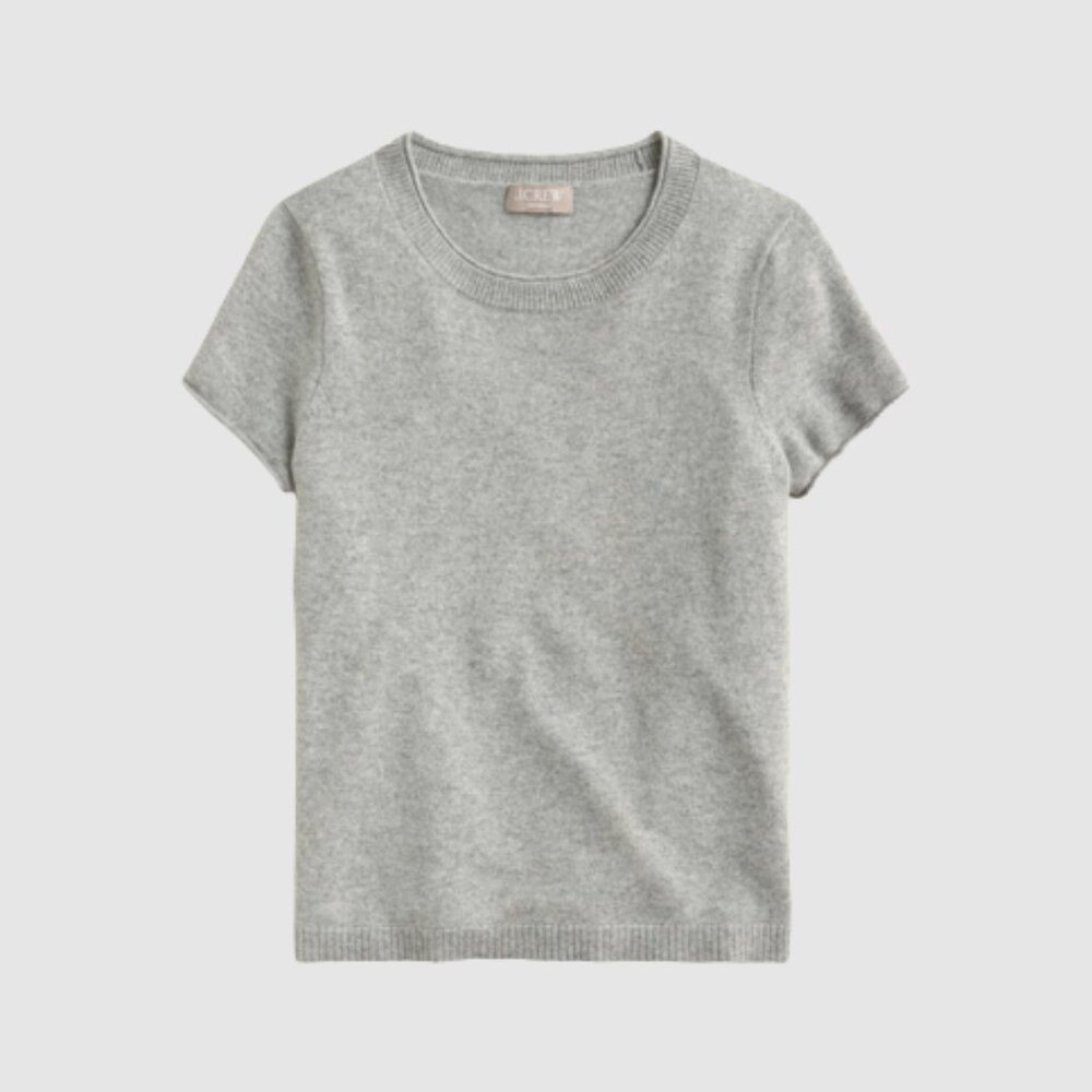J. Crew Italian Cashmere Relaxed T-shirt XS